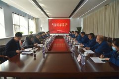 公安部装备财务局旃广宇一行莅临3522浦京集团vip参观指导